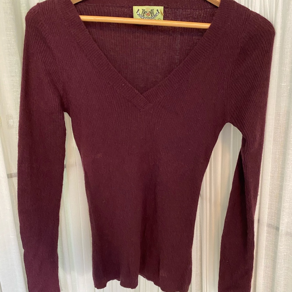 Juicy Couture purple top